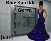 [bdtt]Blue Sparkles Gown