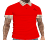 Polo Shirt Berry Red