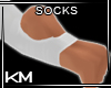 +KM+ Socks 2 White