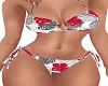 Red Tropical Bikini