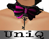 UniQ Bow Pink Choker