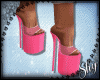 ! Pink Poka - Dot  Heels