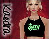 K| Queen Top Green