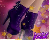 K| Booties Purple