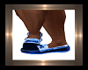 new blue shoe