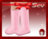 *S Winter Ugg Boots Pink