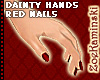 Anyskin Dainty Hands Red