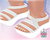 Kids White Sandals