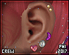 90's Sticker Earrings