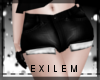 [EX] MB Blk Jean Shorts