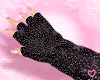 ! glitter gloves