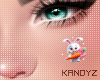 !!K Bunny Stickers Pink