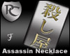 Assassin Kanji Necklace