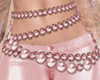 E* Pink Pearl Belt