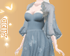 Cottagecore Blue Gown