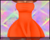 DPO Orange Dress