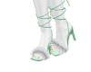 HEELS GREEN XMAS