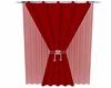Red Long Curtain