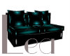 PVC Black and Blue sofas