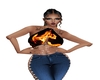 Harley Flame Halter