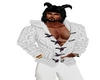 [KR] White Open Sweater