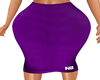 Purple Leather Skirt NB
