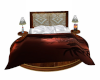 round bed with pose