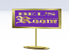 Bels Room Sign