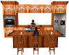 Log Cabin Kitchen Set