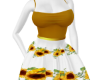 Sunflowers Minidress