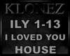 House - I Loved You