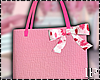 Pink Cute Beach Bag