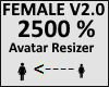 Avatar scaler 2500% V2.0