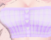 Tartan Crop Purple Med