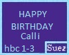 Happy B-day Calli
