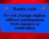 Radio Rules Poster (128)