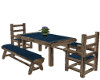 Cabin Relax Table-Blue