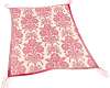 tasseld nursery pink rug