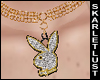 SL Playboy Gold Necklace