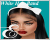 WHITE HAIR BOW ℰ