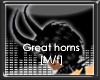 +vkz+ Great horns [M/f]