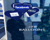 Facebook balloon trio