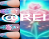 Lotus French Nails