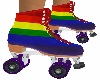 Rainbow Rollar Skates F