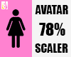 Avatar Scaler 78%