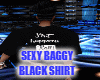 Sexy Baggy black shirt