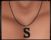 Black S Necklace M/F