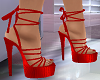 Red Summer shoes