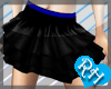 RH Blue trim Black Skirt