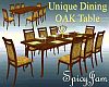 Unique Oak Dining Table